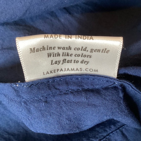 LAKE Lilly Swiss Dot Dress/ Nightgown L - Picture 9 of 9